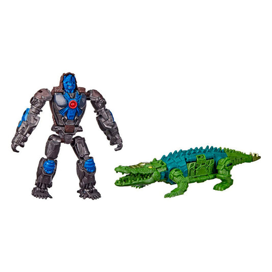 Imagen 1 de Figura Optimus Primal & Skullcruncher Beast Alliance El Despertar De Las Bestias Transformers 13Cm