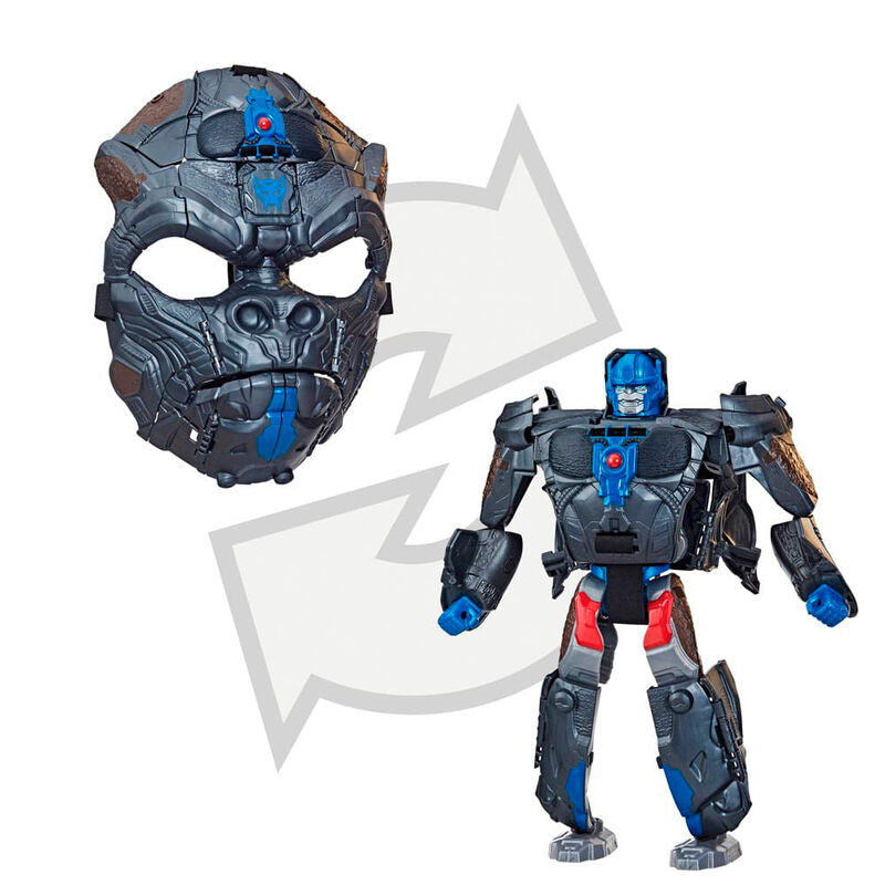 Imagen 2 de Mascara Figura Optimus Primal El Despertar De Las Bestias Transformers 23Cm