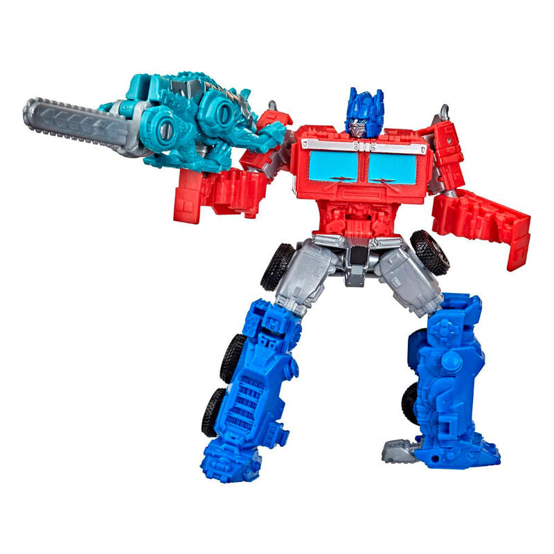 Imagen 3 de Figura Optimus Prime & Chainclaw Beast Alliance Weaponizer El Despertar De Las Bestias Transformers 13Cm