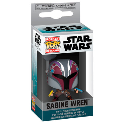 Imagen de Llavero Pocket Pop Ahsoka Sabine Wren parte de nuestra colección en Espadas y más, sitio oficial.