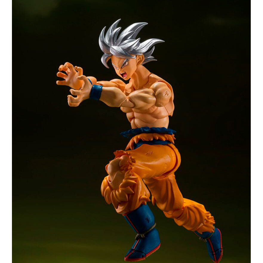 Imagen de Figura Sh Figuarts Son Goku Ultra Instinct Toyotaru Edition Dragon Ball Super 14Cm parte de nuestra colección en Espadas y más, sitio oficial.