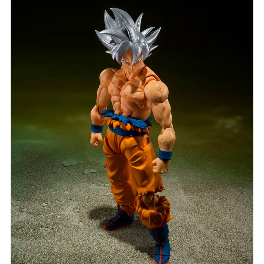 Imagen de Figura Sh Figuarts Son Goku Ultra Instinct Toyotaru Edition Dragon Ball Super 14Cm parte de nuestra colección en Espadas y más, sitio oficial.
