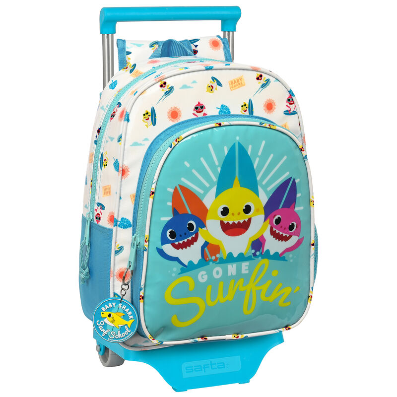 Imagen 1 de Trolley Surfing Baby Shark 34Cm