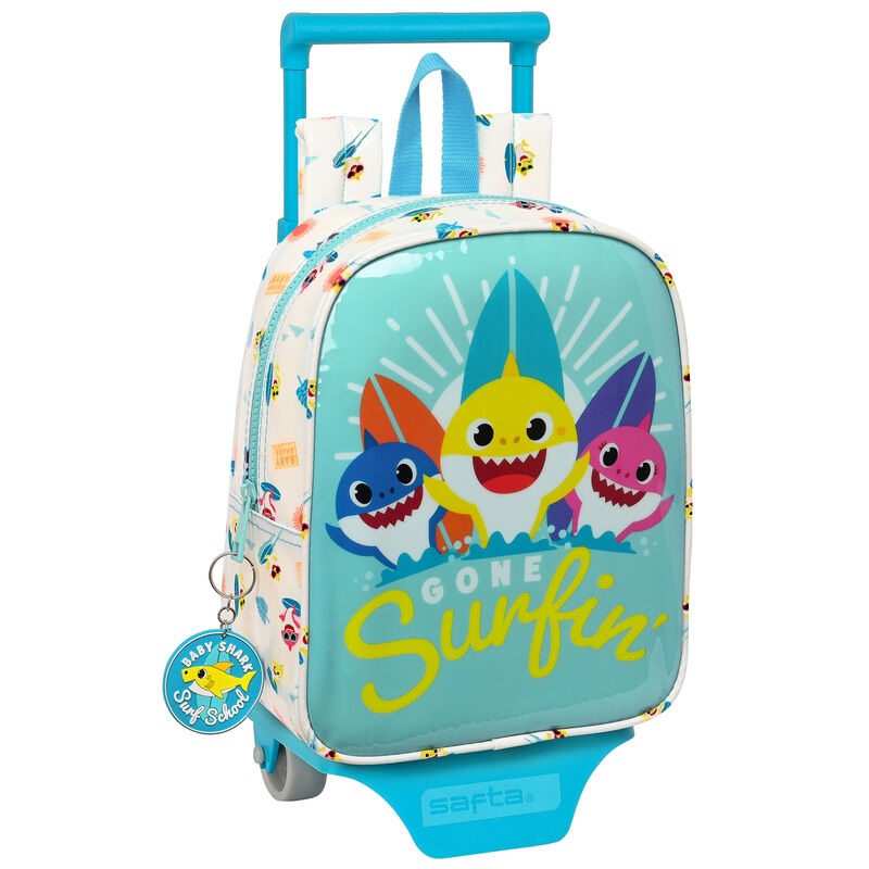 Imagen 1 de Trolley Surfing Baby Shark 27Cm