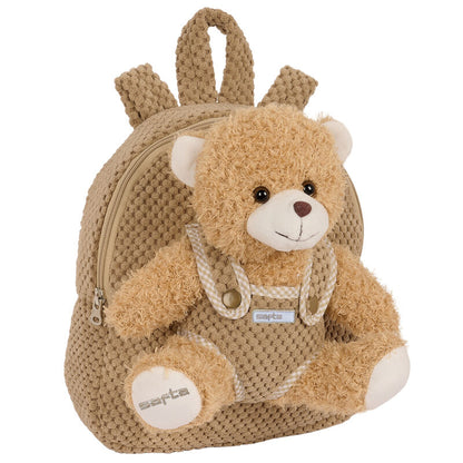 Imagen 1 de Mochila + Peluche Osito Galleta 27Cm