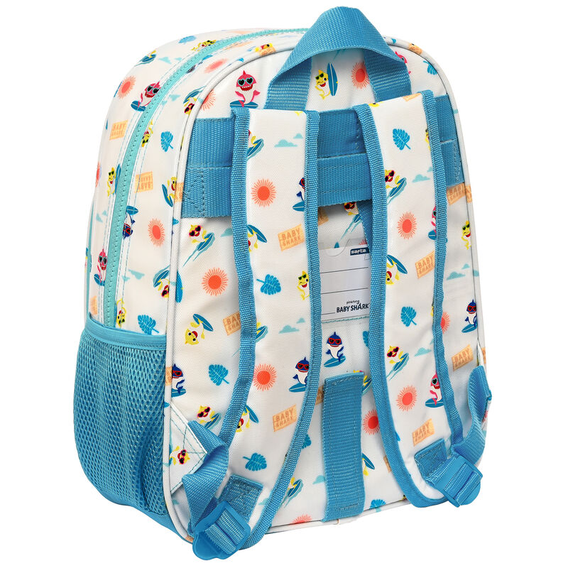 Imagen 2 de Mochila Surfing Baby Shark 34Cm Adaptable