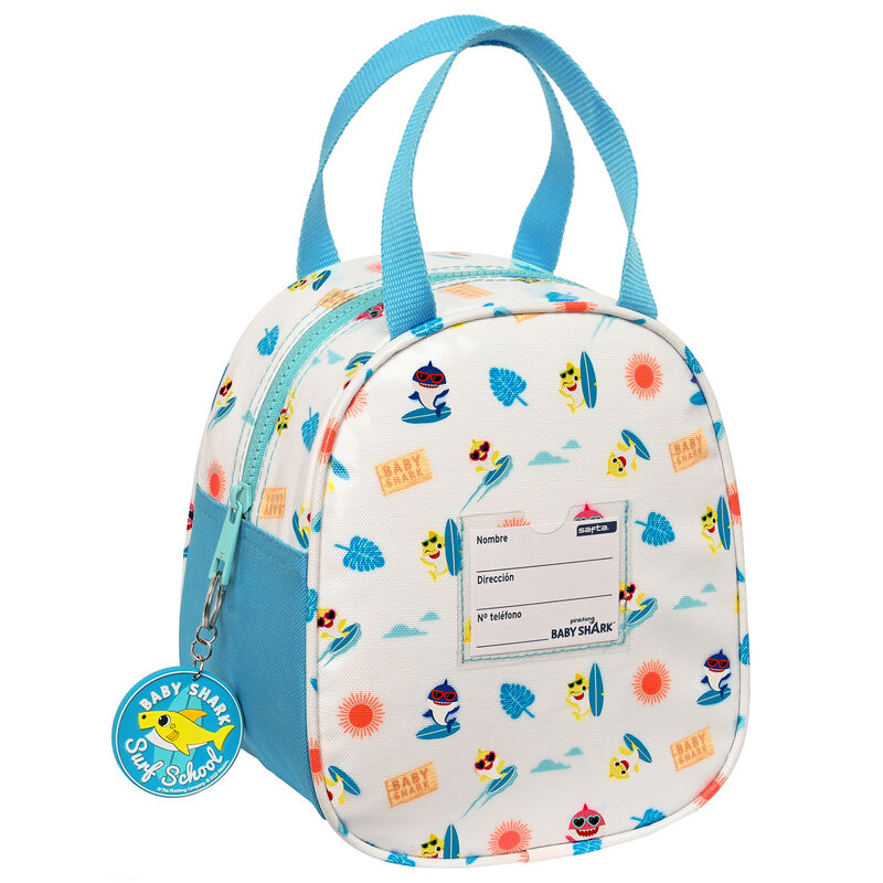 Imagen 2 de Bolsa Portameriendas Surfing Baby Shark Termica