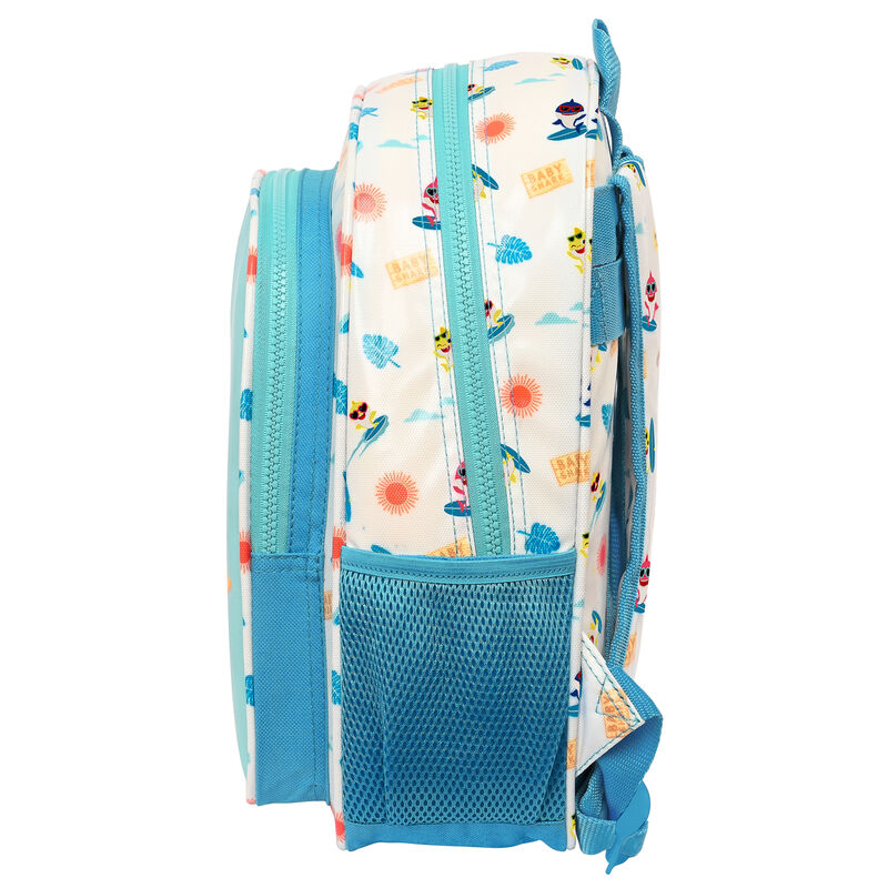 Imagen 3 de Mochila Surfing Baby Shark 33Cm Musical Adaptable