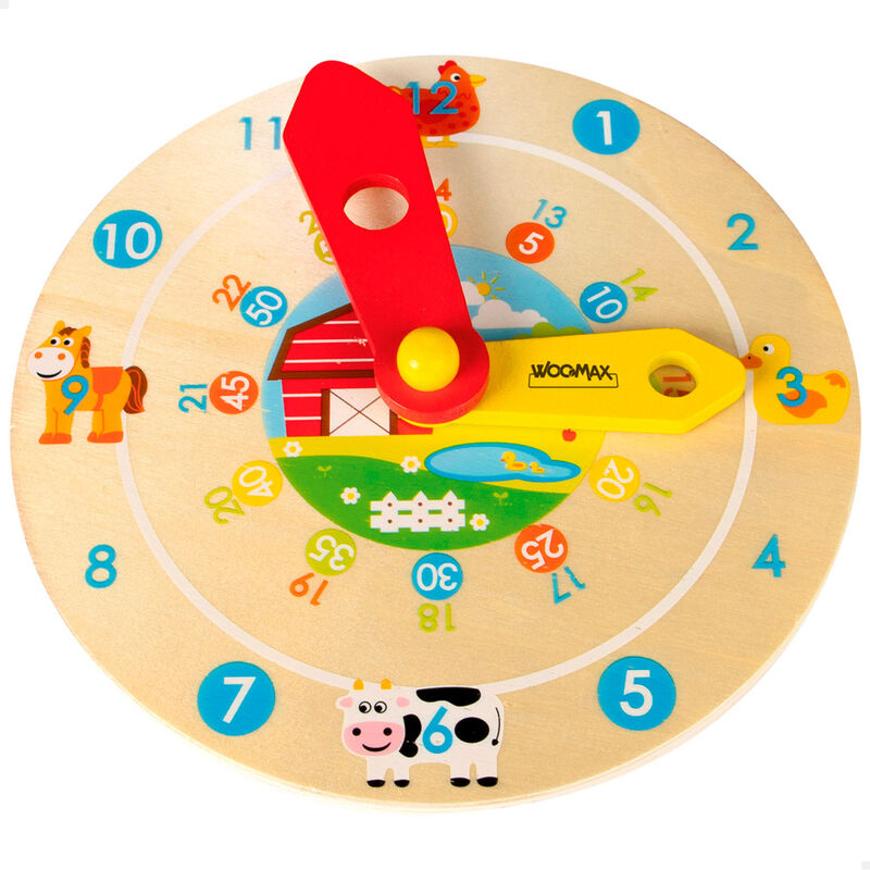 Imagen 1 - Reloj Educativo Madera