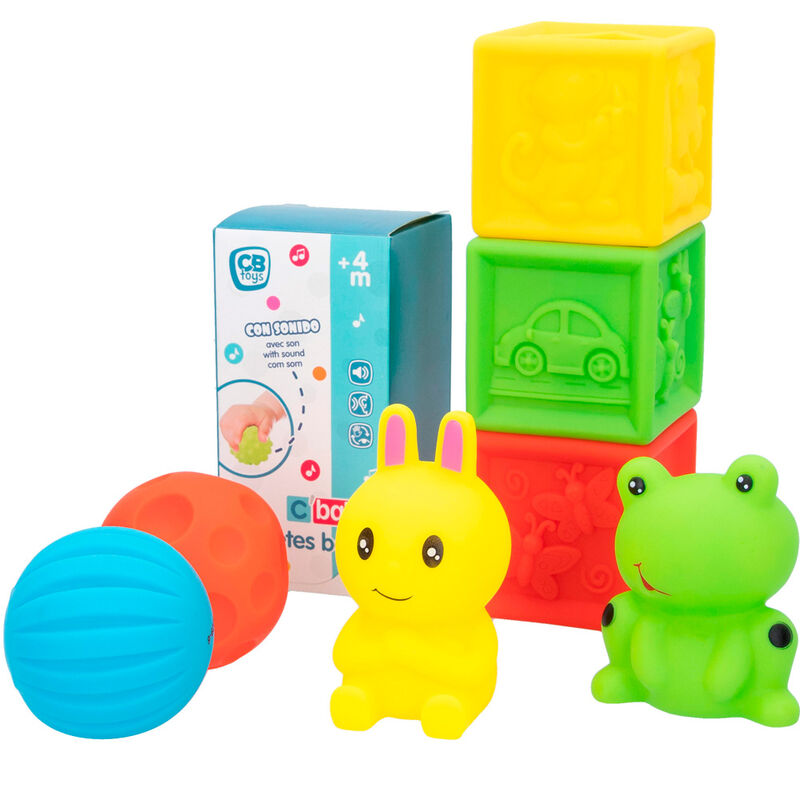 Imagen 1 - Set Animales Baño Sonido 8Pzs
