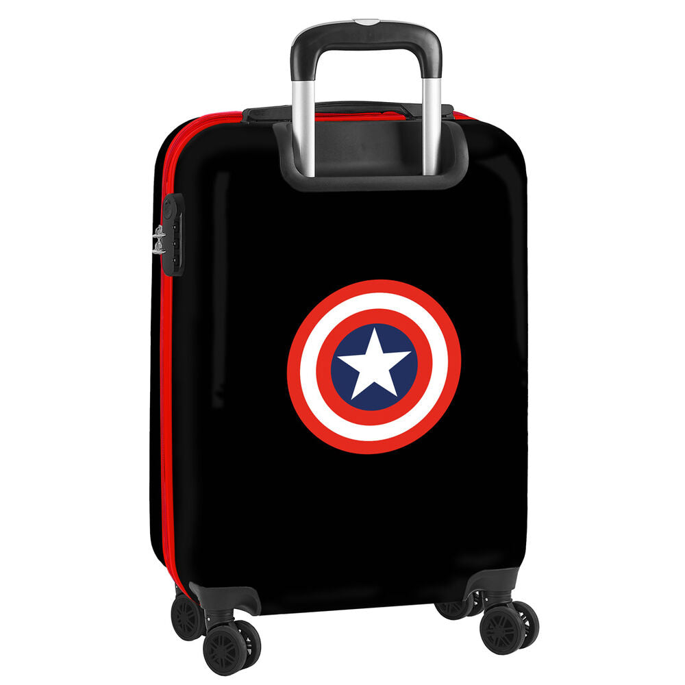 Imagen 2 de Maleta Trolley Abs Capitan America Marvel 55Cm