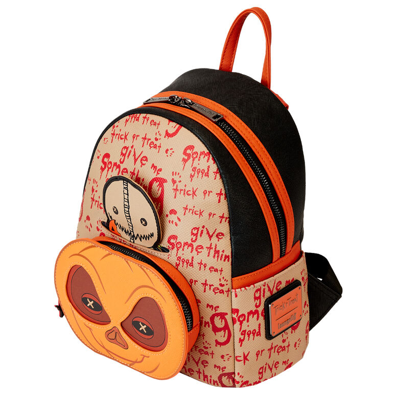 Imagen 3 de Mochila Sam Pumpkin Trick R Treat Loungefly 26Cm