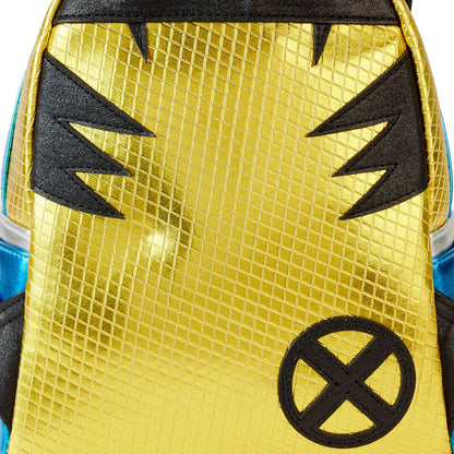 Imagen 5 de Mochila Metallic Wolverine X-Men Marvel Loungefly 26Cm