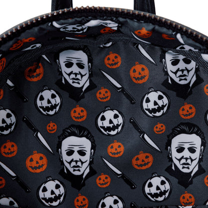 Imagen 7 de Mochila Michael Myers Mask Cosplay Halloween Loungefly 26Cm