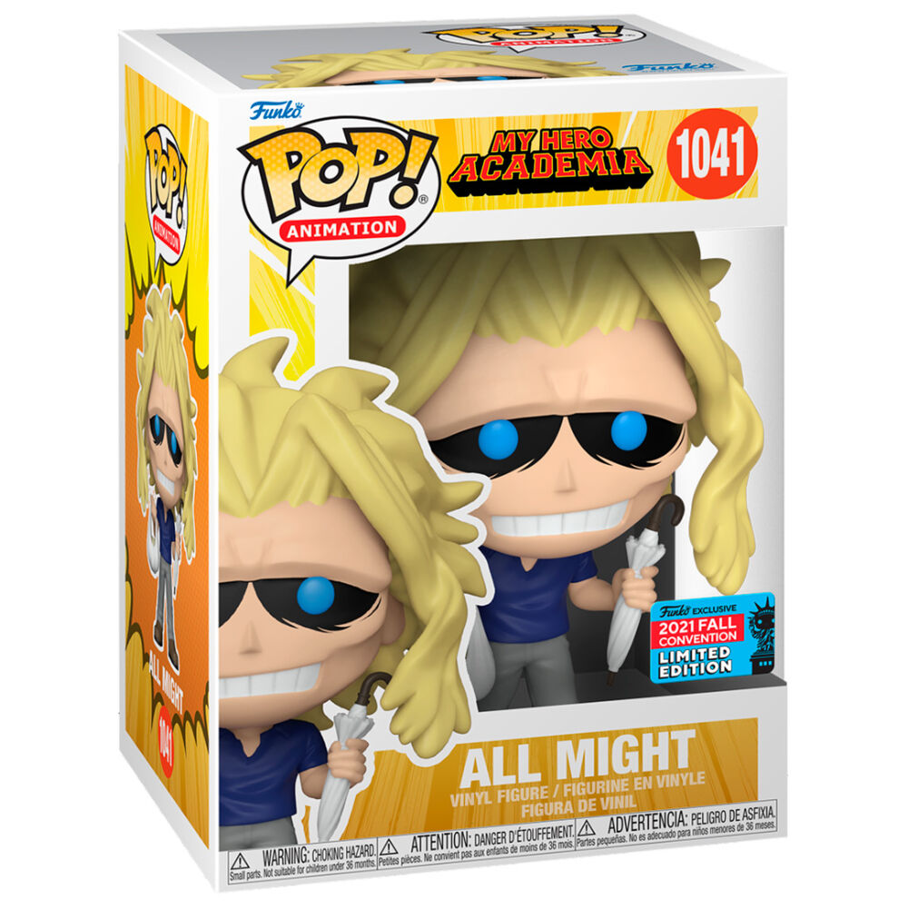 Imagen de Figura Pop My Hero Academia All Might Exclusive parte de nuestra colección en Espadas y más, sitio oficial.