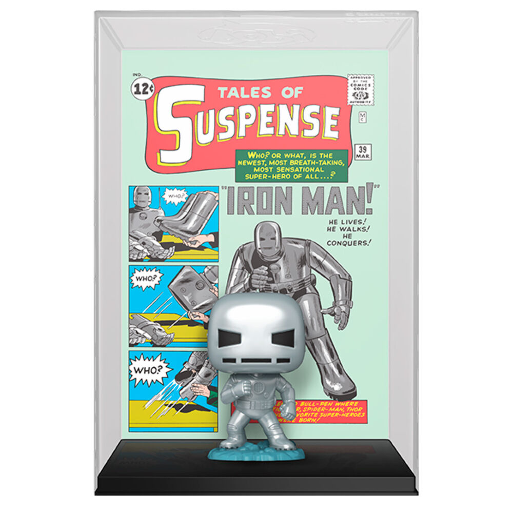 Imagen 2 de Figura Pop Comic Cover Marvel Tales Of Suspense Iron Man