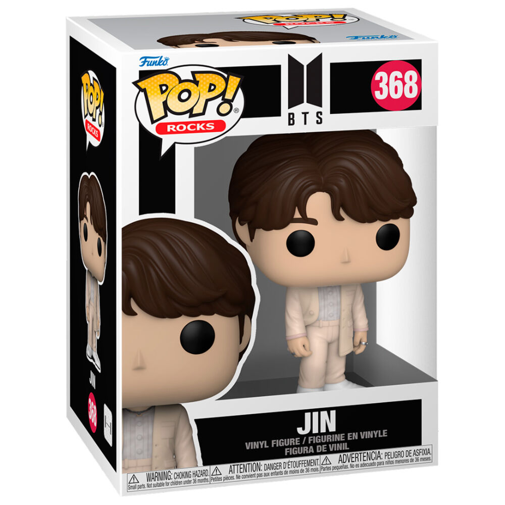 Imagen de Figura Pop Bts Jin parte de nuestra colección en Espadas y más, sitio oficial.