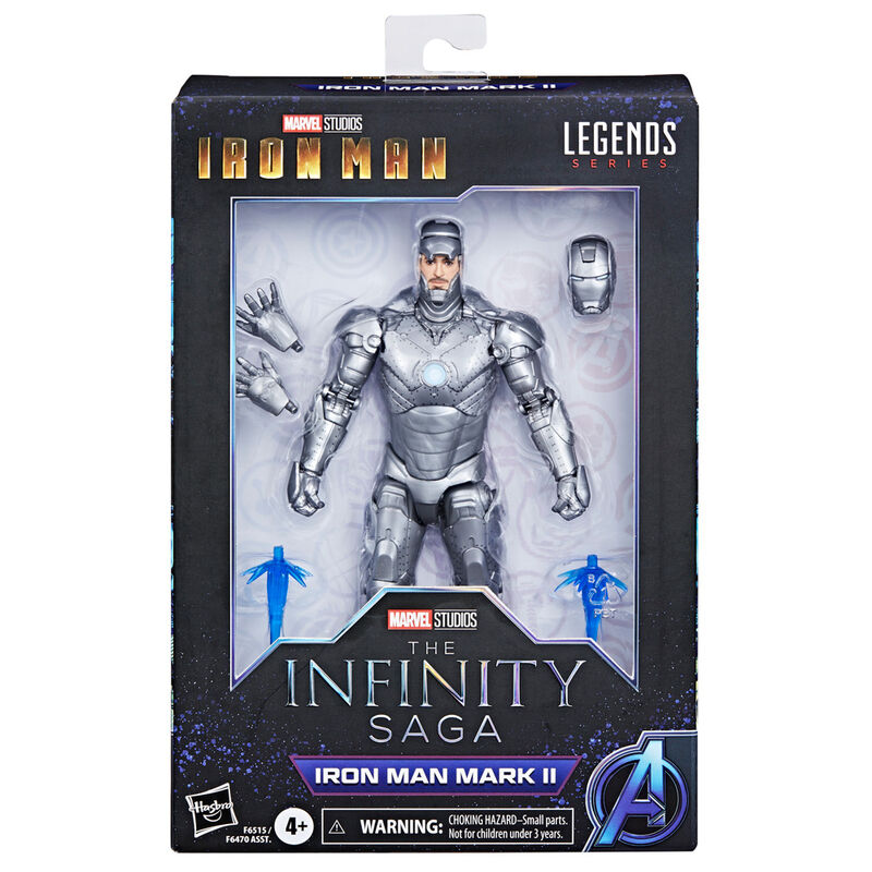 Imagen 2 de Figura Iron Man Mark Ii The Infinity Saga Marvel 15Cm