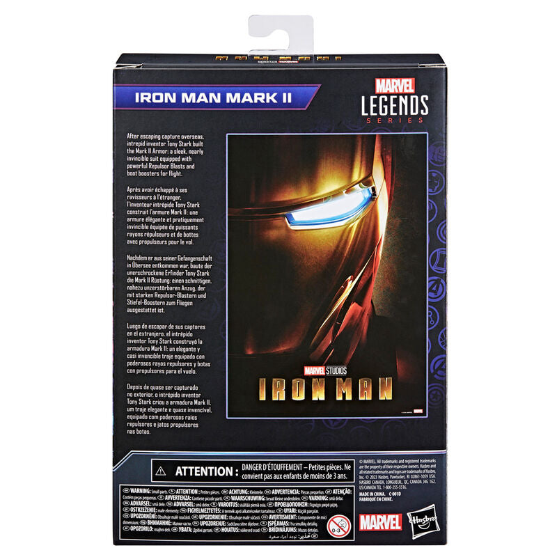 Imagen de Figura Iron Man Mark Ii The Infinity Saga Marvel 15Cm parte de nuestra colección en Espadas y más, sitio oficial.