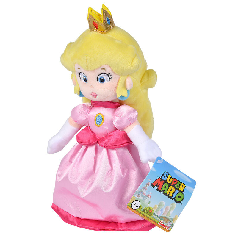 Imagen 1 - Peluche Peach Super Mario Bros 22Cm
