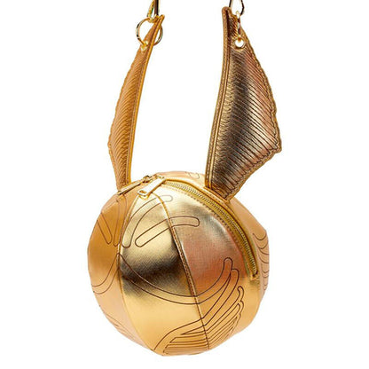 Imagen 1 de Bolso Bandolera Snitch Dorada Harry Potter Loungefly