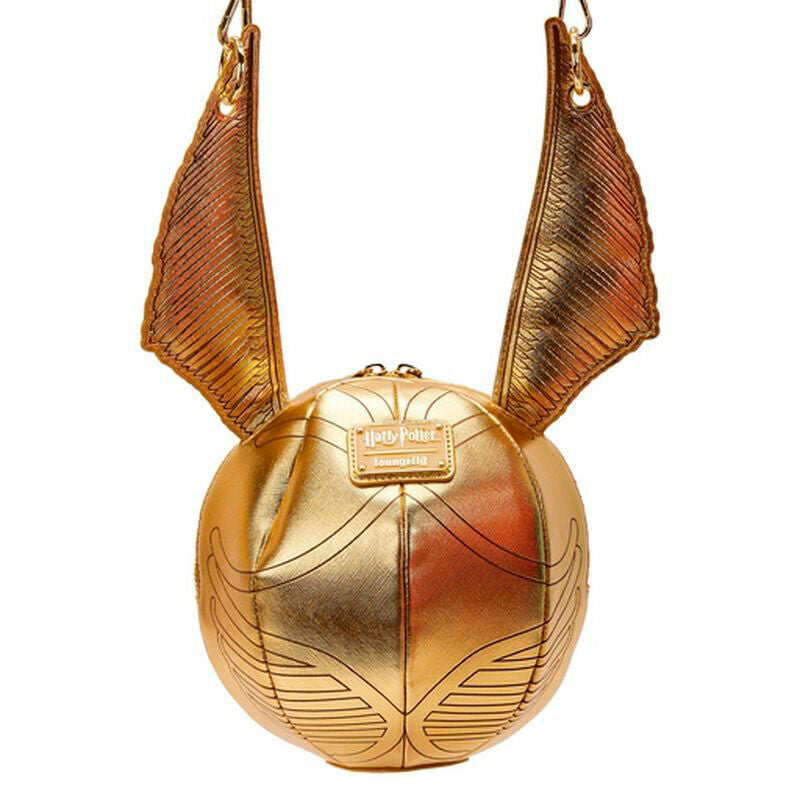 Imagen 4 de Bolso Bandolera Snitch Dorada Harry Potter Loungefly