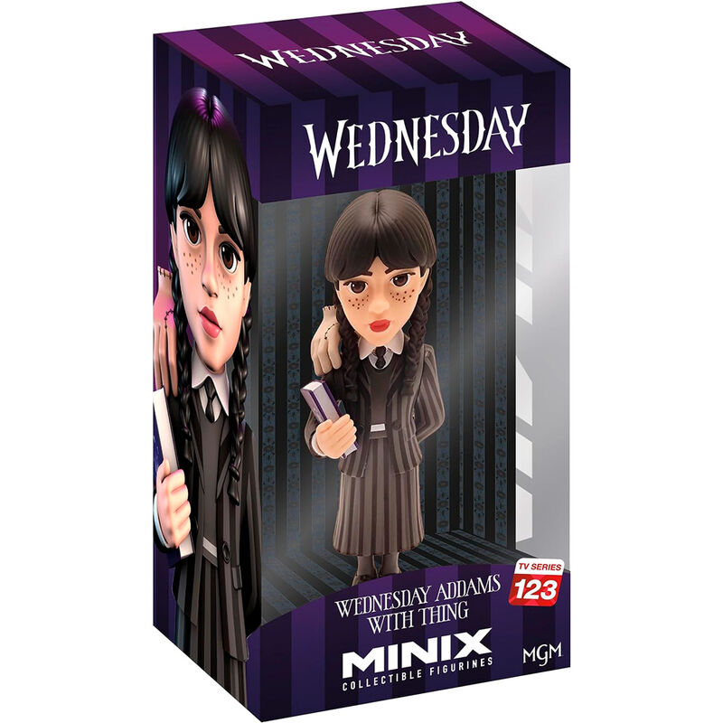 Imagen 1 de Figura Minix Miercoles Y Cosa Wednesday 12Cm