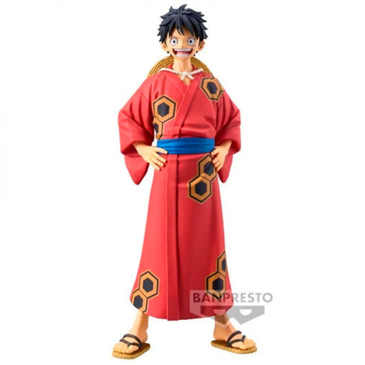 Imagen 1 de Figura Monkey D Luffy Wanokuni Yukata The Grandline Series One Piece 16Cm