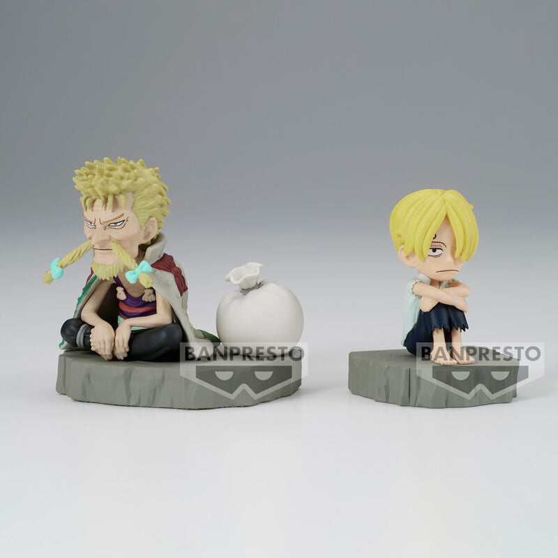 Imagen 2 de Figura Sanji & Zeff World Collectable Stories One Piece 6Cm