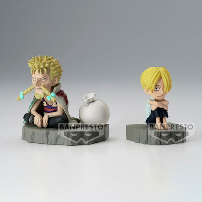 Imagen 3 de Figura Sanji & Zeff World Collectable Stories One Piece 6Cm