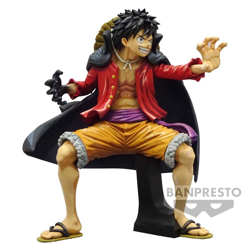 Imagen 4 de Figura Monkey D Luffy Wanokuni Ii King Of Artist One Piece 20Cm