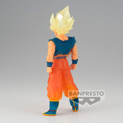 Imagen de Figura Super Saiyan Son Goku Clearise Dragon Ball Z 17Cm parte de nuestra colección en Espadas y más, sitio oficial.