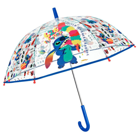 Imagen 1 de Paraguas Manual Transparente Stitch Disney 45Cm