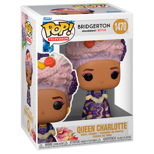 Imagen 1 - Figura Pop Bridgerton Queen Charlotte
