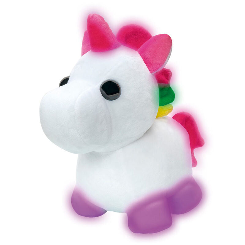 Imagen 2 de Peluche Neon Unicornio Adopt Me! 30Cm