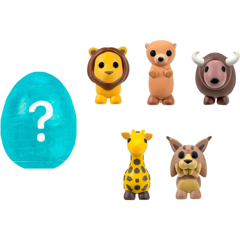 Imagen 2 de Blister 6 Figuras Animal Adopt Me!