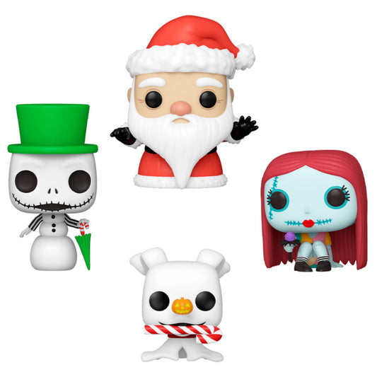 Imagen 1 de Arbol Con 4 Figuras Pocket Pop Disney Pesadilla Antes De Navidad Holiday Exclusive