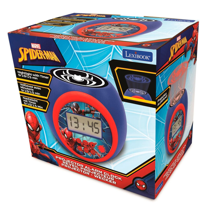 Imagen 1 - Reloj Despertador Spiderman Marvel