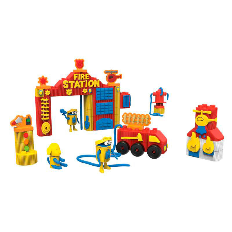 Imagen 2 de Set De Bloques Estacion De Bomberos Play-Doh