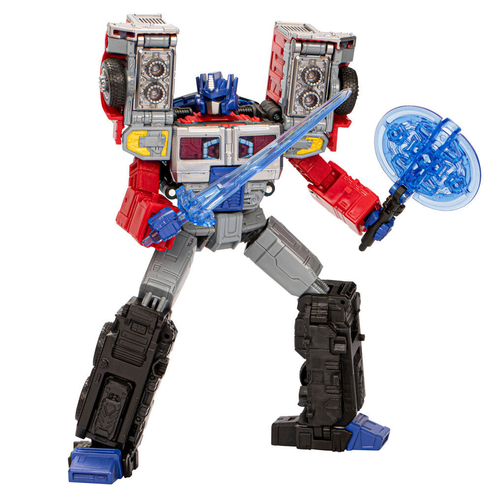 Imagen 3 de Figura Optimus Prime G2 Universe Laser Leader Class Legacy United Transformers 14Cm