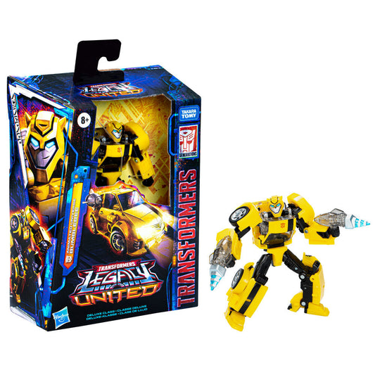 Imagen 1 de Figura Bumbleebee Animated Universe Deluxe Class Legacy United Transformers 14Cm