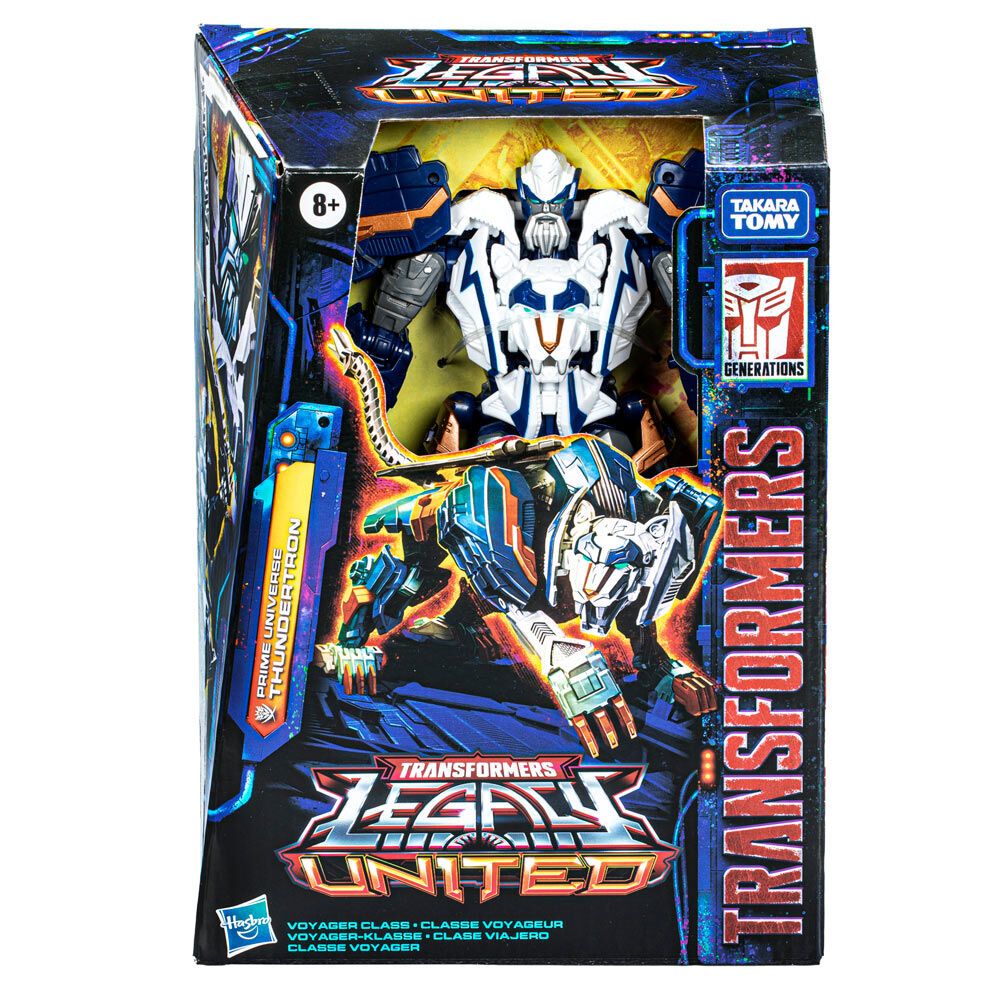 Imagen 2 - Figura Thundertron Prime Universe Voyager Class Legacy United Transformers 17,5Cm
