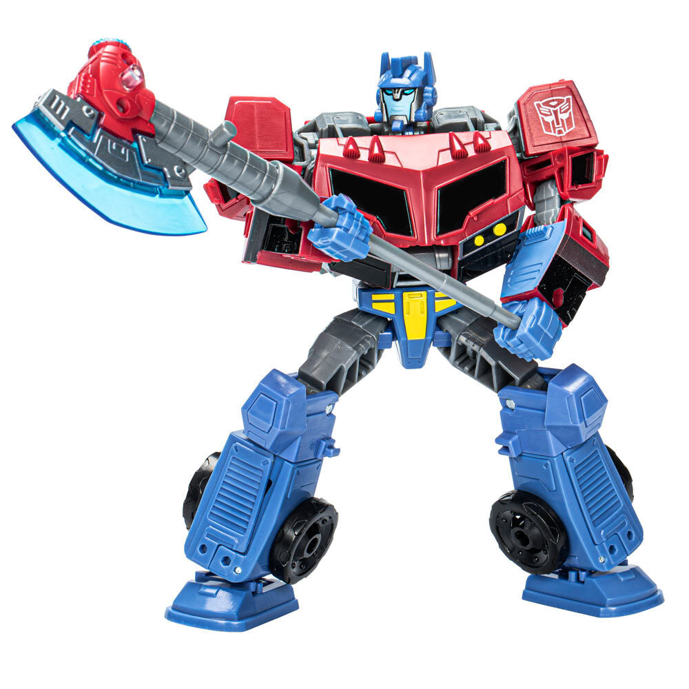 Imagen 3 de Figura Optimus Prime Animated Universe Voyager Class Legacy United Transformers 17,5Cm