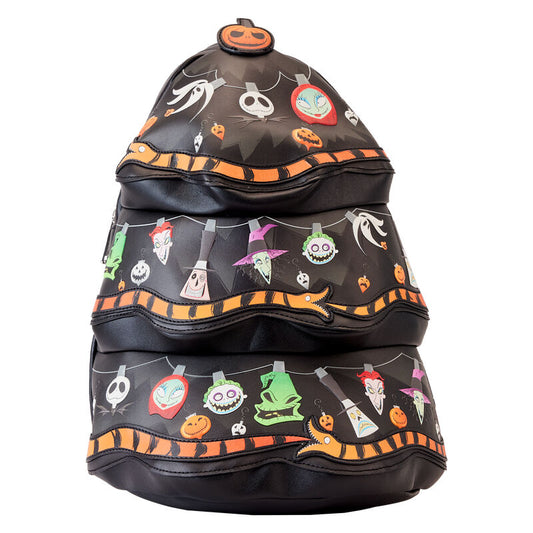 Imagen 1 de Mochila Arbol Luces Pesadilla Antes De Navidad Disney Loungefly 33Cm