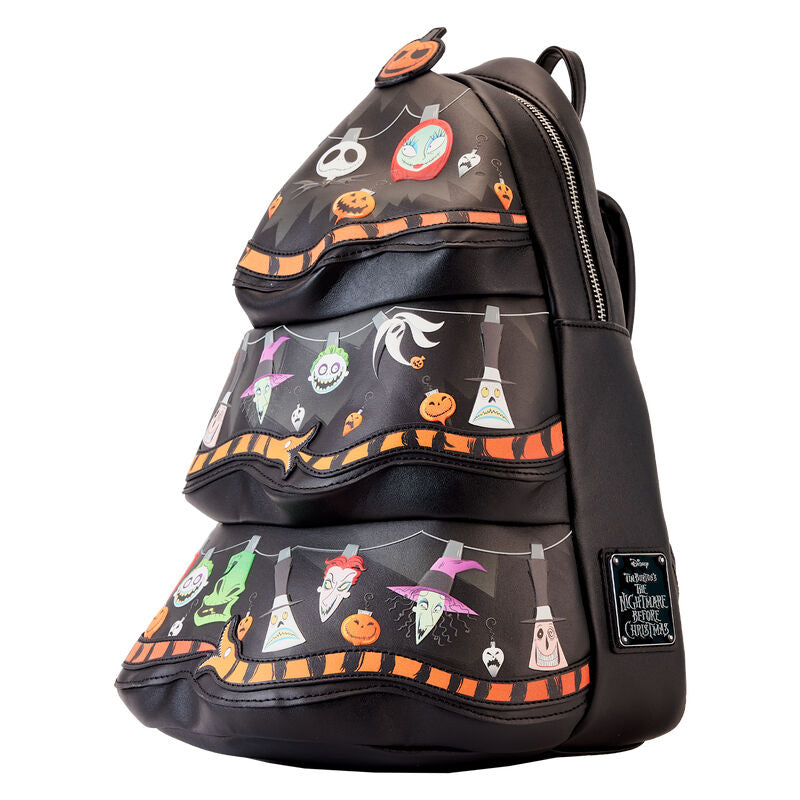 Imagen 2 de Mochila Arbol Luces Pesadilla Antes De Navidad Disney Loungefly 33Cm