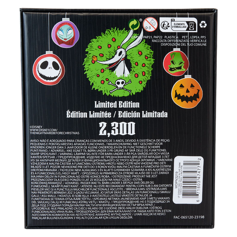 Imagen 2 - Pin Arbol Luces Pesadilla Antes De Navidad Disney Loungefly