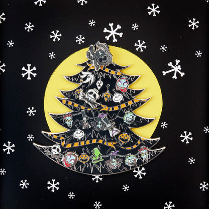 Imagen 3 - Pin Arbol Luces Pesadilla Antes De Navidad Disney Loungefly