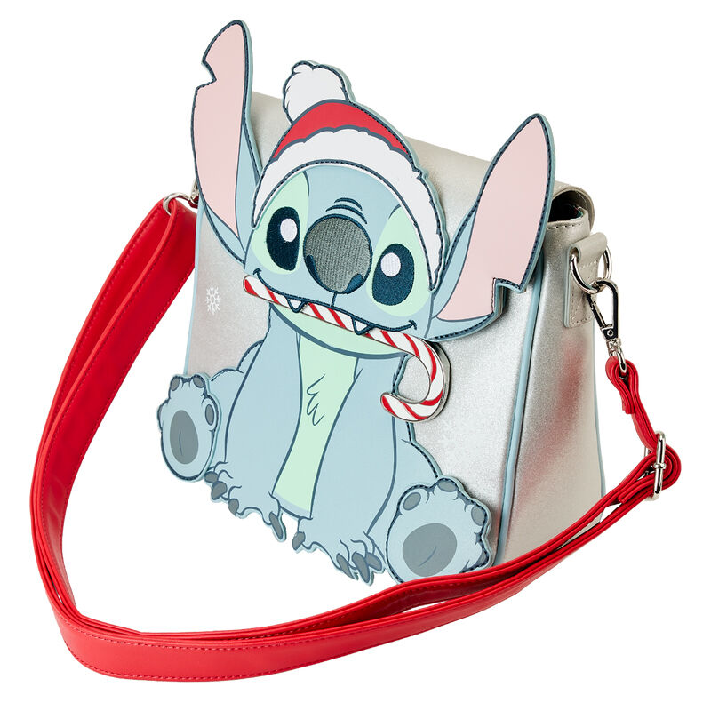 Imagen 3 de Bolso Glitter Holiday Stitch Disney Loungefly