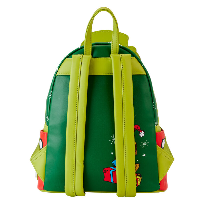 Imagen 5 de Mochila Santa How The Grinch Stole Christmas! Dr. Seuss Loungefly 26Cm