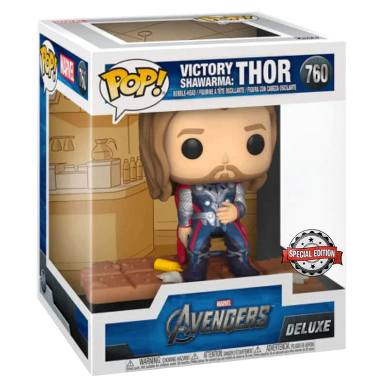 Imagen 1 de Figura Pop Deluxe Marvel Los Vengadores Avengers Thor Exclusive